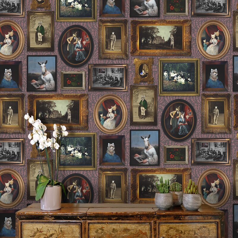 Graduate Collection - At the Art Gallery Wallpaper
