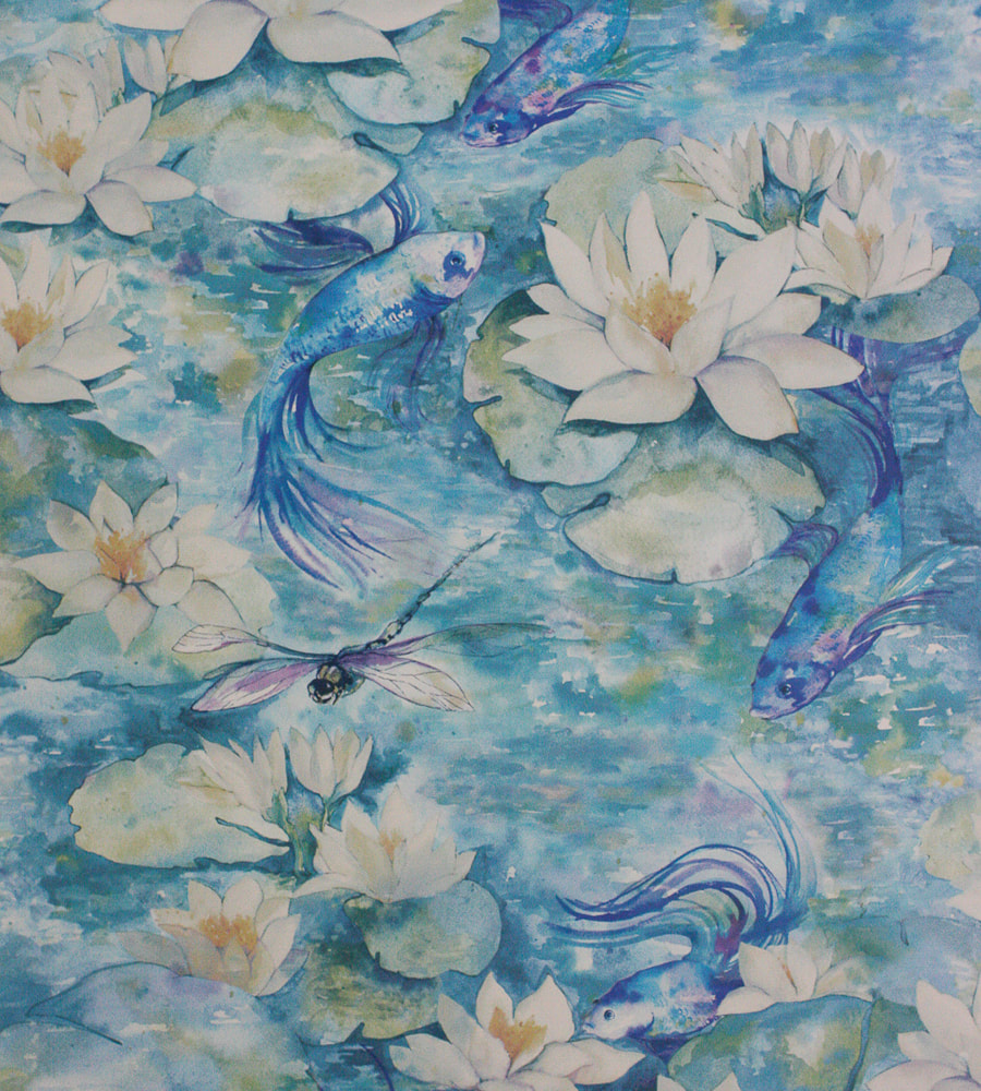 Matthew Williamson  Water Lily Wallpaper