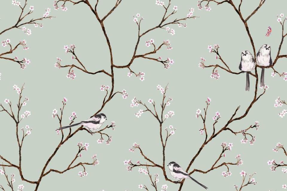 Petronella Hall - Blossom Wallpaper