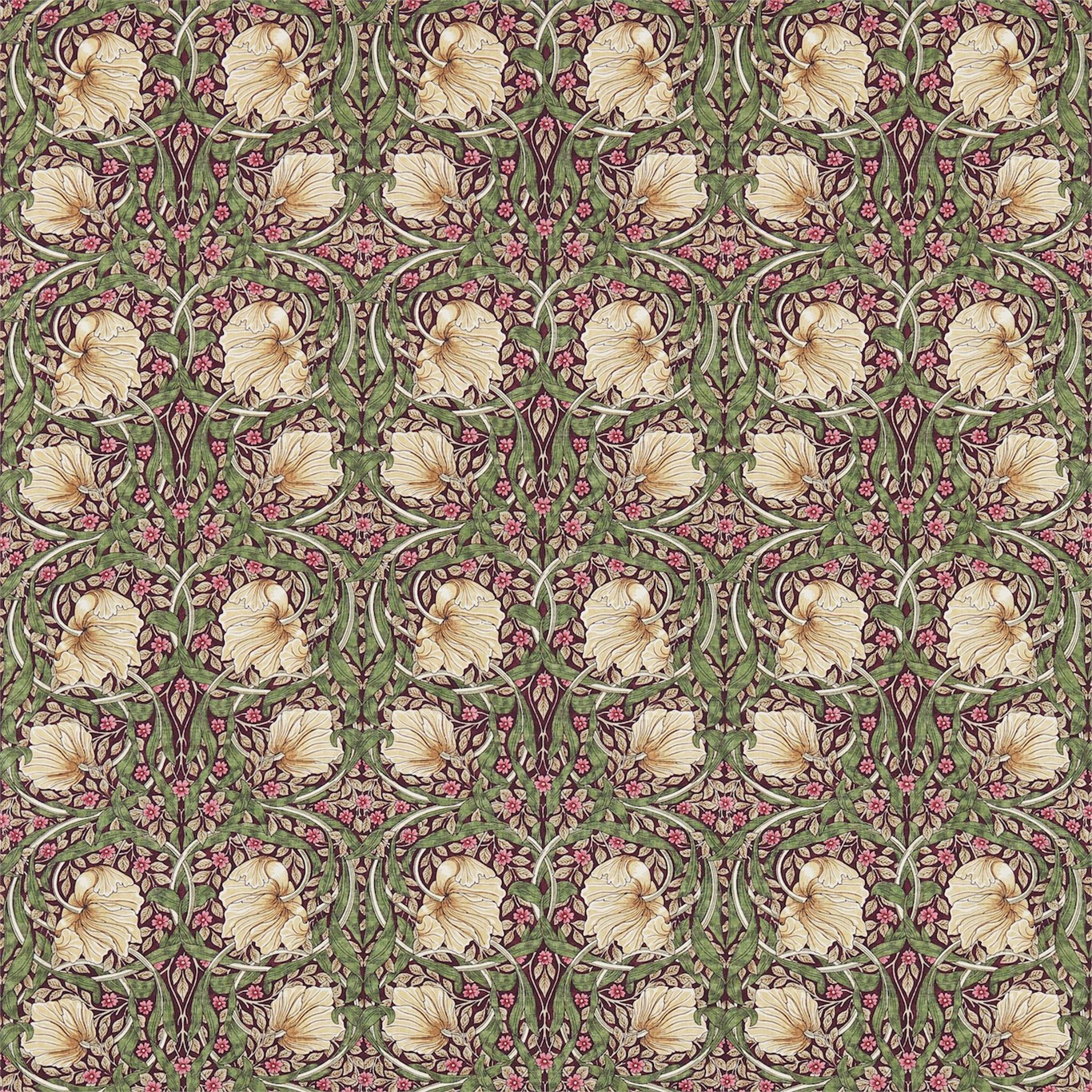 william morris fabric pimpernel heavy cotton £15.99 a mtr max length 2 mtrs 