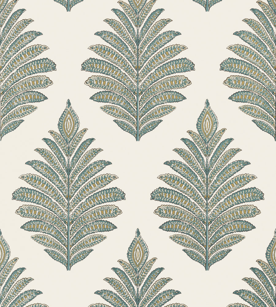 Anna French - Palampore Leaf Wallpaper