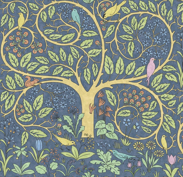 C.F.A Voysey - Garden of Eden Wallpaper