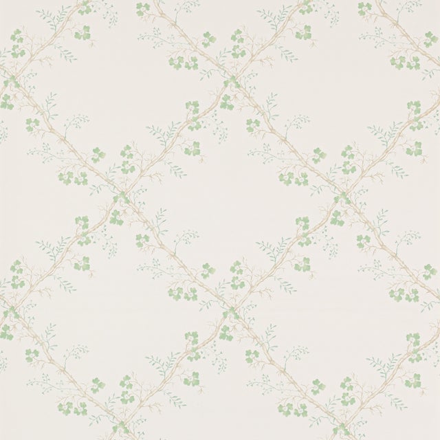 Colefax & Fowler - Trefoil Trellis Wallpaper