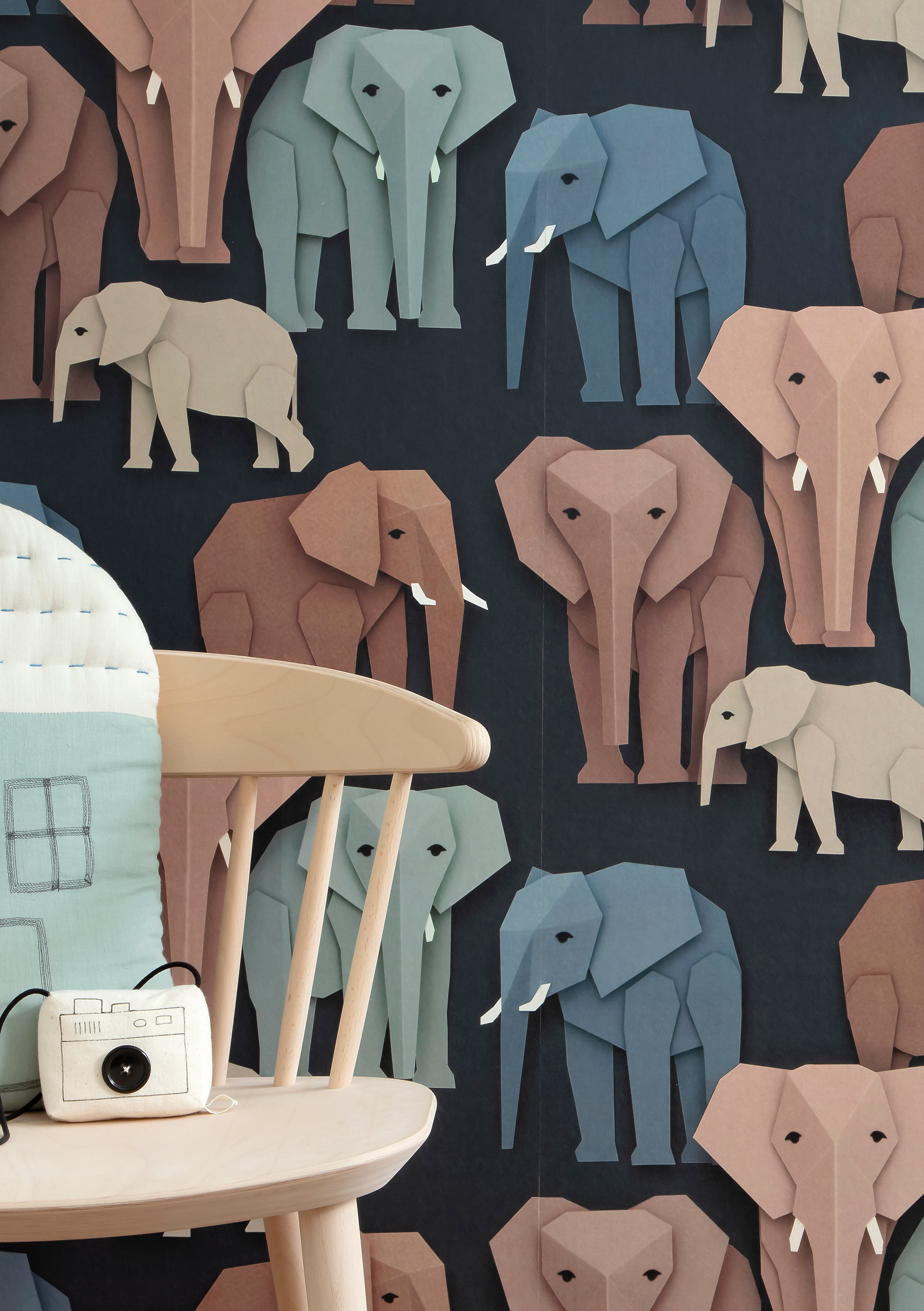 Studio Ditte - Elephant Wallpaper